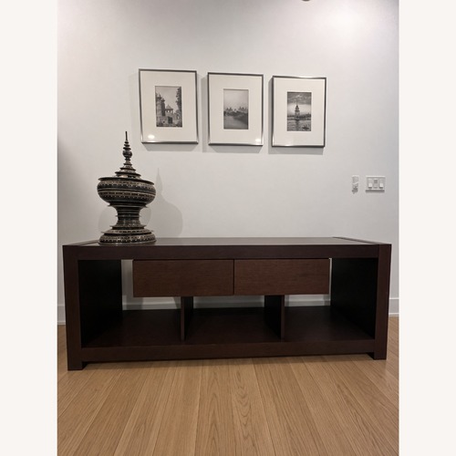 Used Desiron Barrow Low Console with 2 Drawers for sale on AptDeco