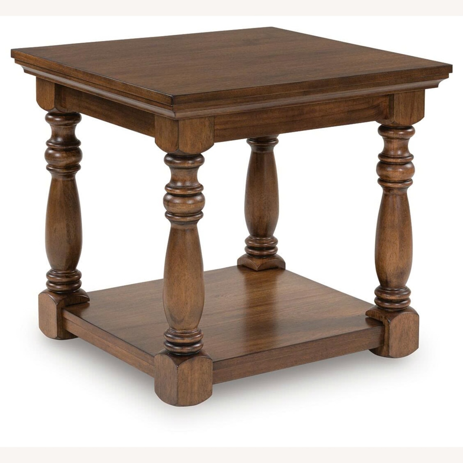 Ashley Furniture Dark Brown Wood Side Tables - image-4
