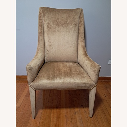 Used Yellow Crushed Velvet Accent Chairs for sale on AptDeco