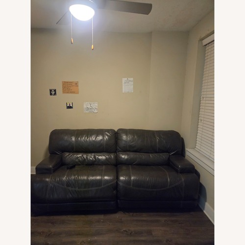 Used Vintage/Antique Dark Gray 3+ Seater Sofa for sale on AptDeco
