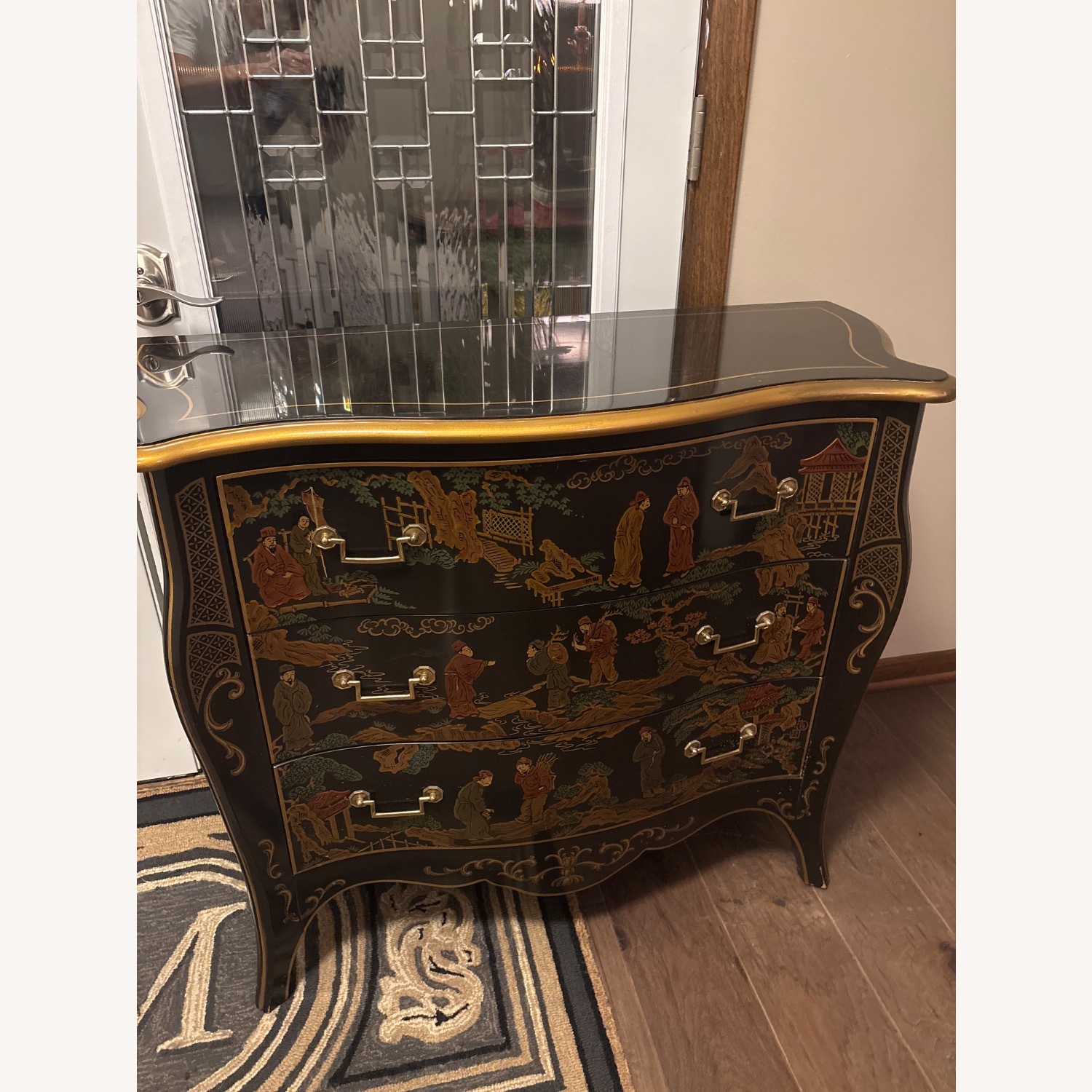 Asian 3 Drawer Chest - image-1