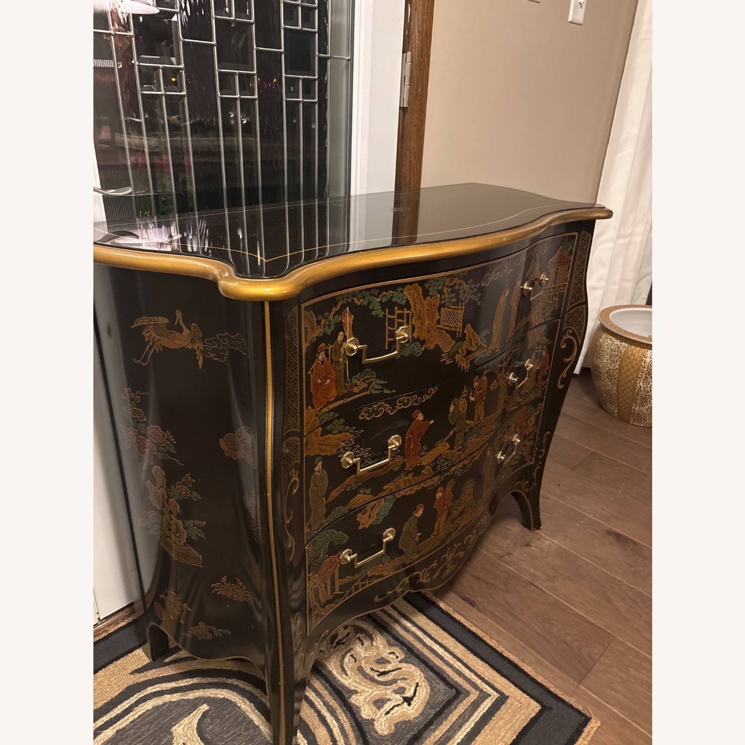 Asian 3 Drawer Chest - image-2