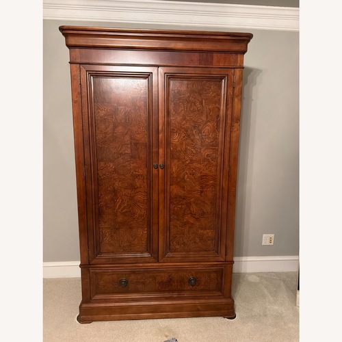 Used Vintage Ethan Allen Townhouse Collection Armoire  for sale on AptDeco