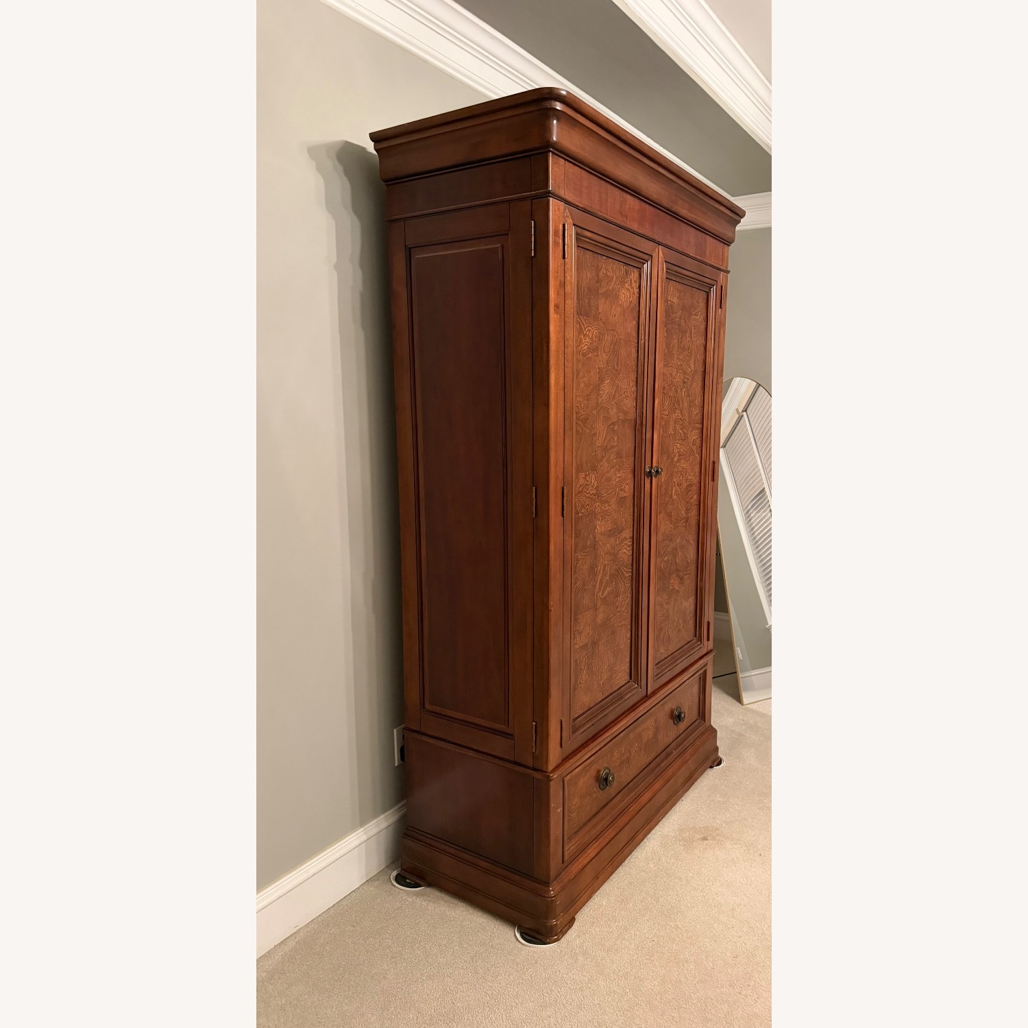 Vintage Ethan Allen Townhouse Collection Armoire - image-3