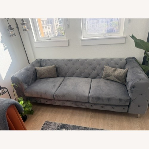 Used Wayfair Dark Gray 3+ Seater Sofa for sale on AptDeco