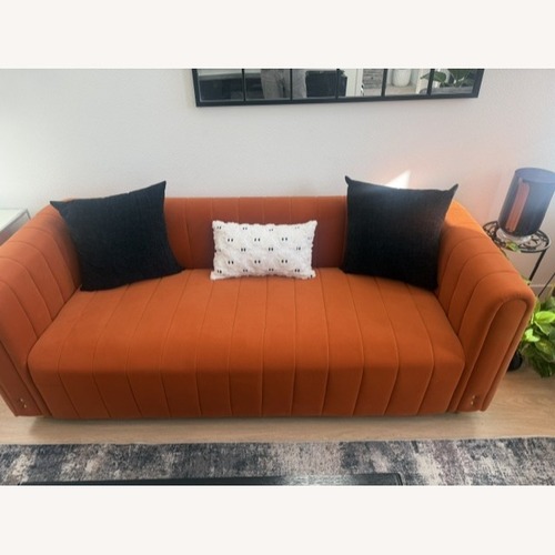 Used Roswitha 81.3 " Velvet Sofa for sale on AptDeco