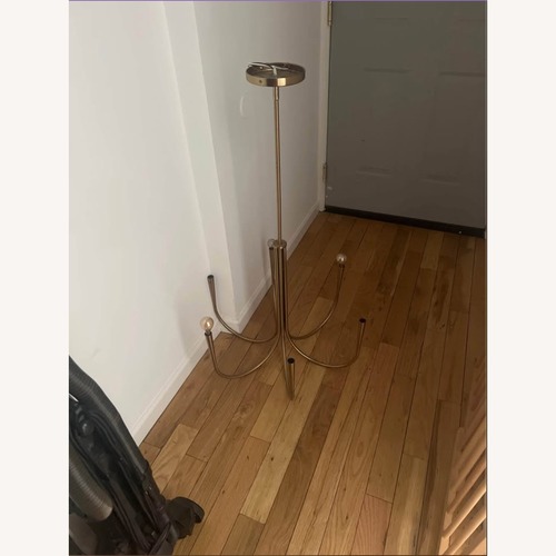 Used West Elm Swoop Arm Chandelier "25  for sale on AptDeco