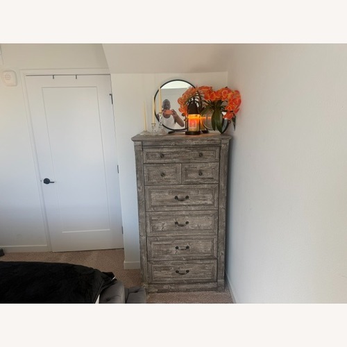 Used Wayfair Dark Gray Dresser for sale on AptDeco