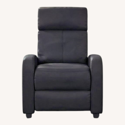 Used Wayfair Pettit Faux Leather Push-Back Recliner for sale on AptDeco