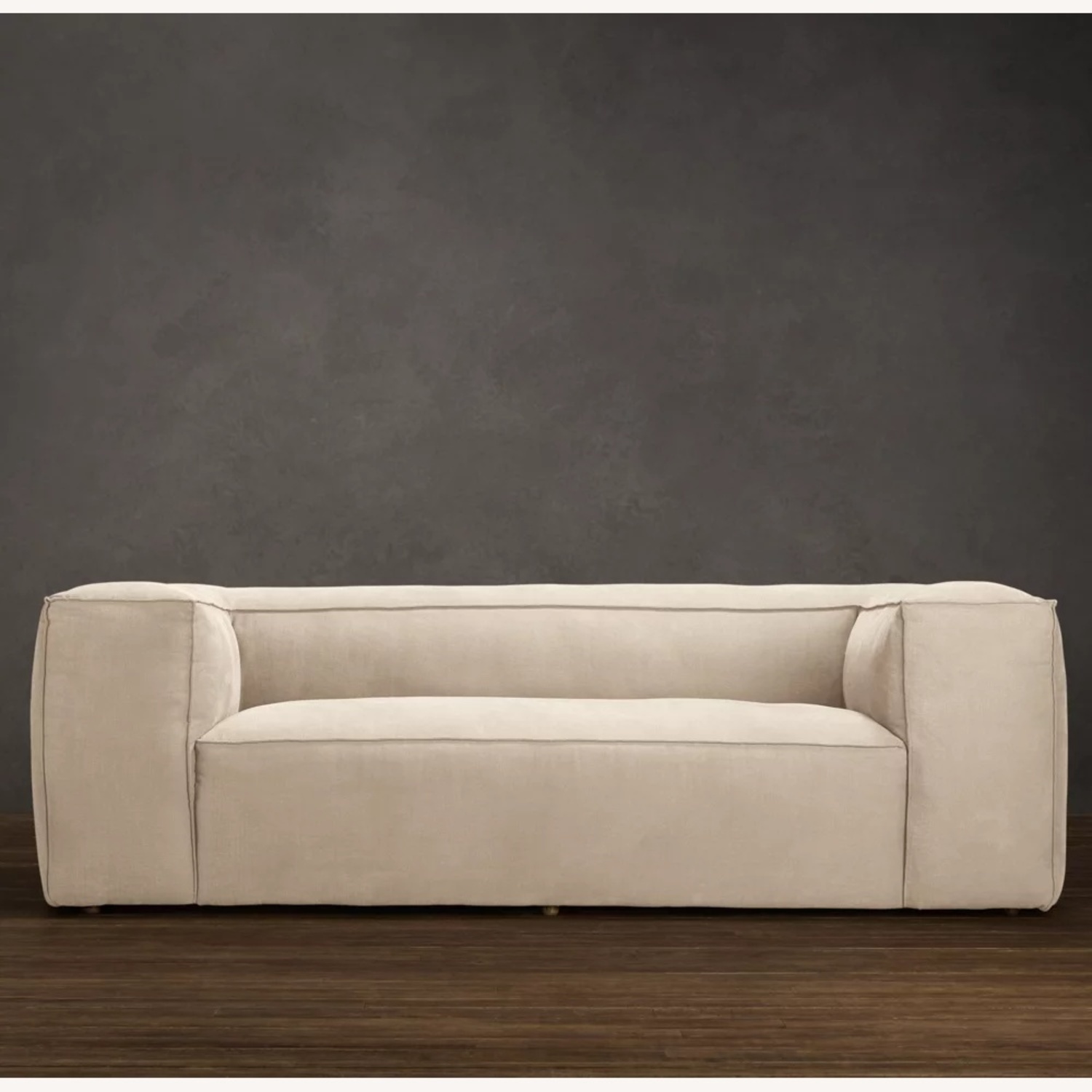 Restoration Hardware Fulham Light Gray 3+ Seater Sofa - image-4