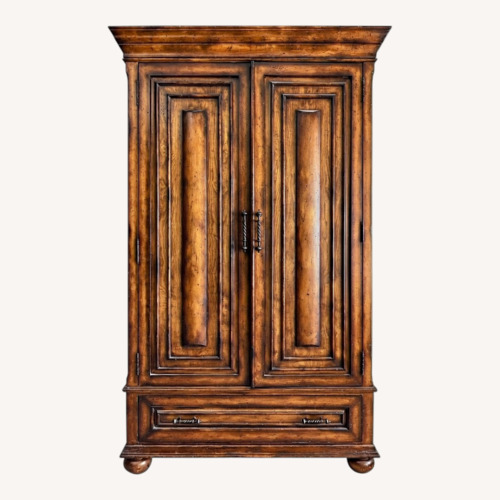 Used Large Wood Armoire for sale on AptDeco