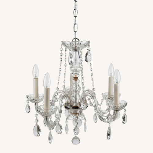 Used Vintage/Antique Transparent Ceiling Lamp for sale on AptDeco