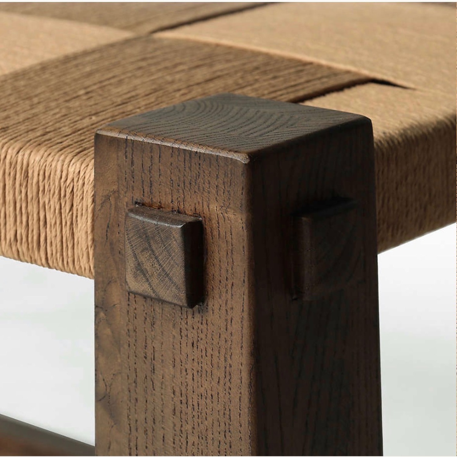 Crate & Barrel Malin Wood Bench - image-10