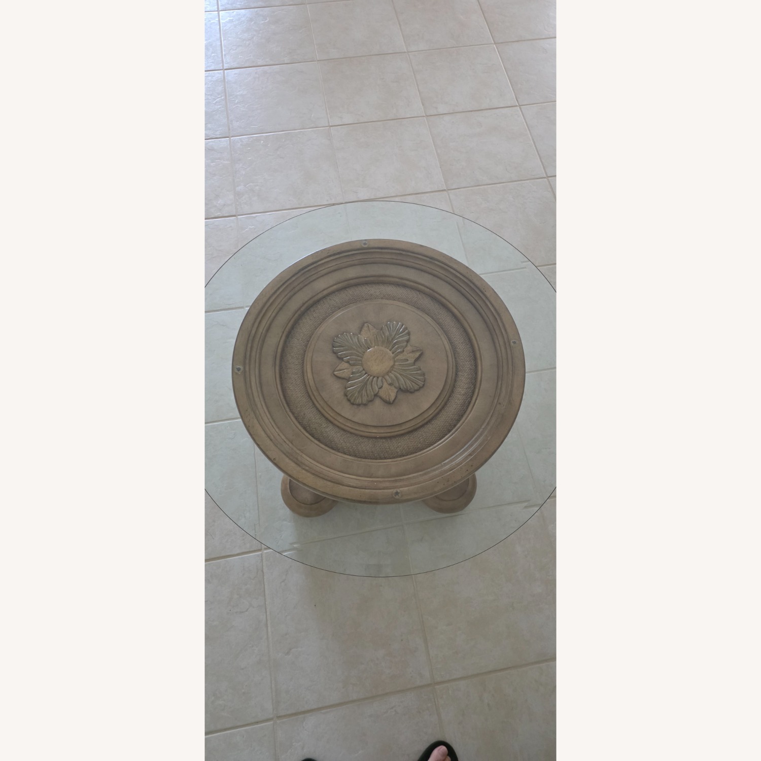 Tommy Bahama Round Glass-top Table - image-4