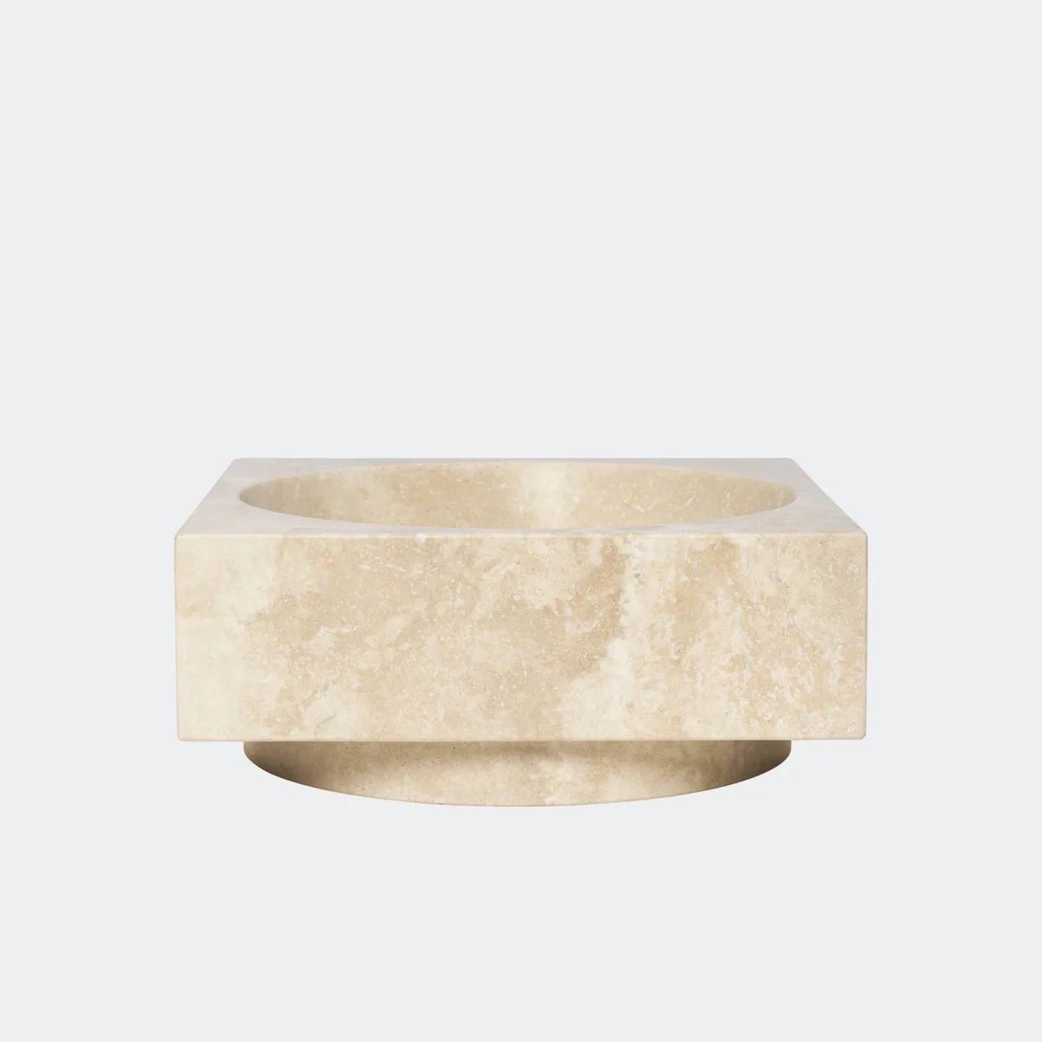 Ferm Living Travertine Stone Bowl - image-5