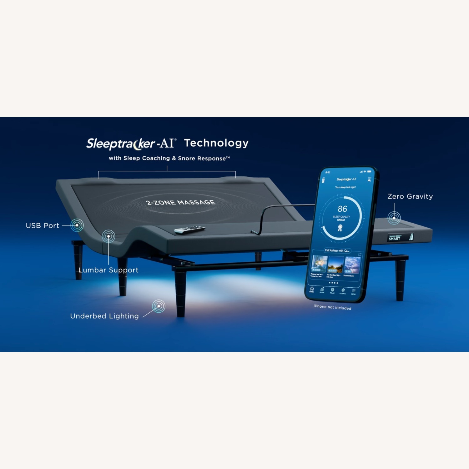 Tempur-Pedic TEMPUR-Ergo Smart Adjustable Base - image-2