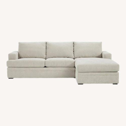 Used Living Spaces Natural Chaise Lounge for sale on AptDeco