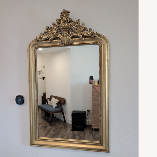 Used Restoration Hardware Louis Philippe Gilt Mirror for sale on AptDeco