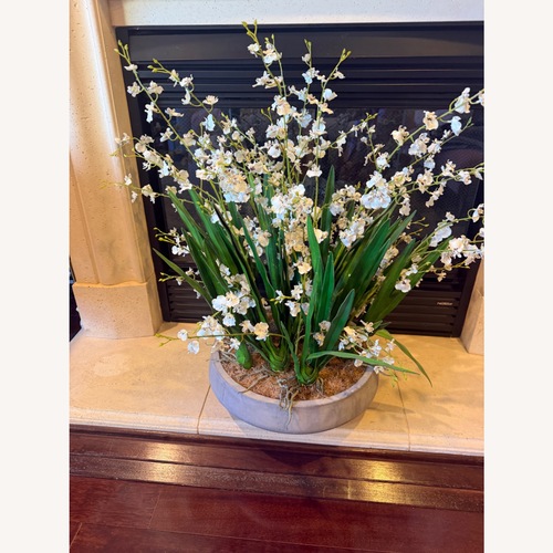 Used Ethan Allen Faux Orchid With Wide Base for sale on AptDeco