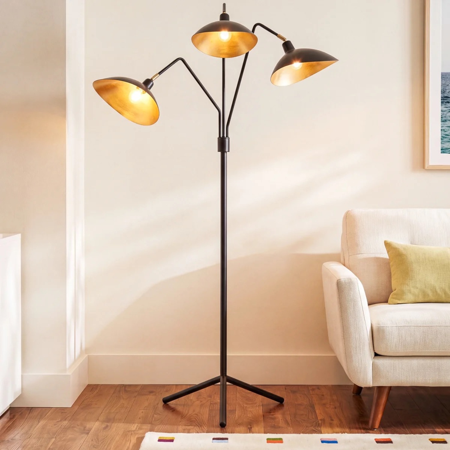 Safavieh Iris 69.5 Inch H Floor Lamp - image-1
