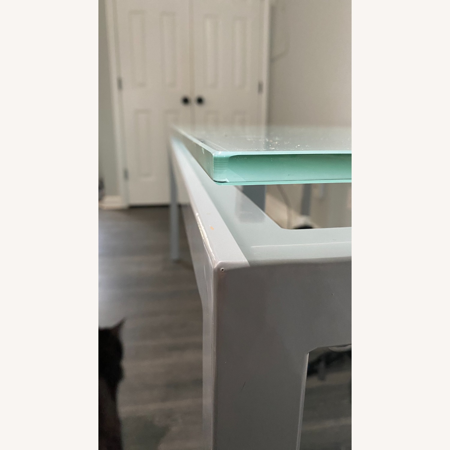 Design Within Reach Tavola Glass Table or Desk - image-3