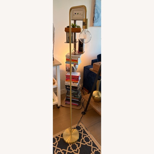 Used Article Beacon Brass Floor Lamp for sale on AptDeco