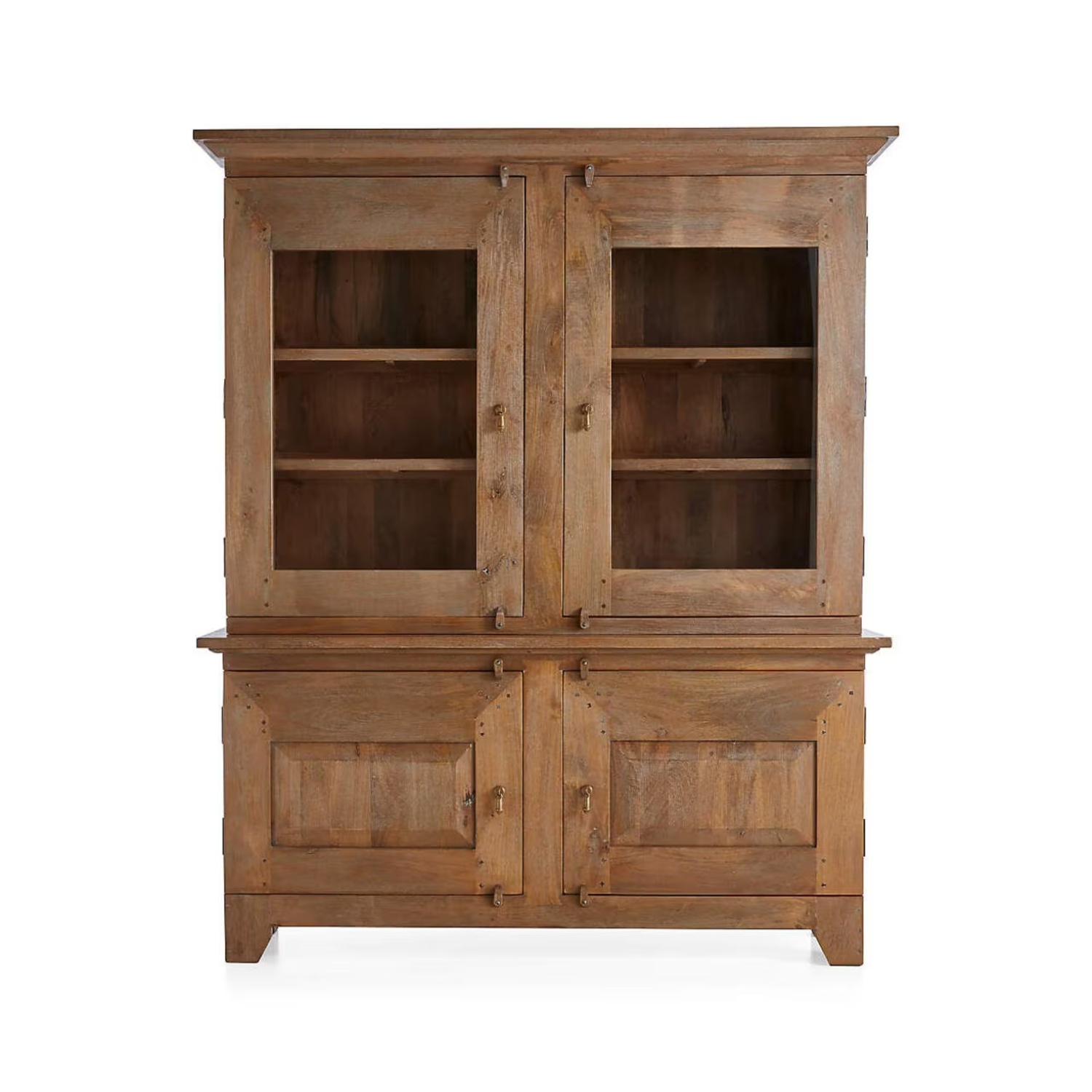 Crate & Barrel Dark Brown Wood Sideboard - image-4