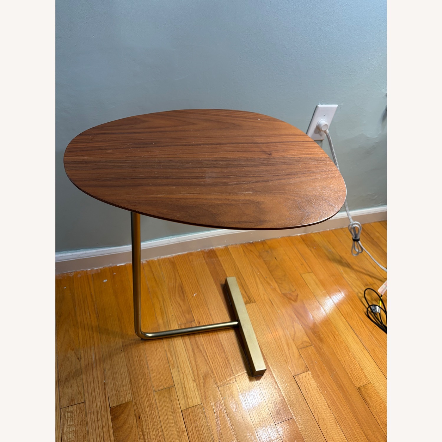West Elm Light Brown Wood Side Tables - image-3