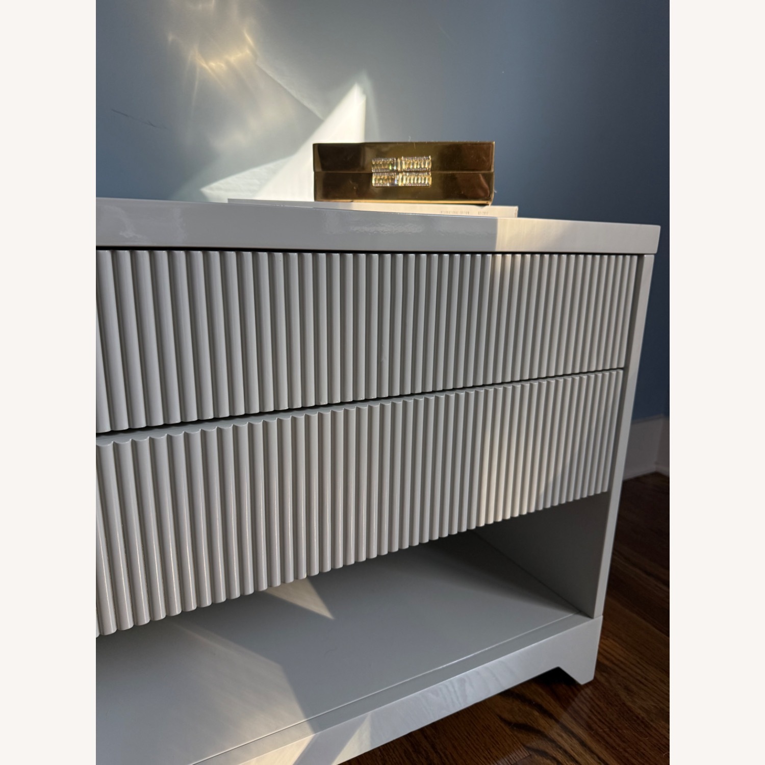 CB2 Barton Fluted Nightstands, Set of 2 - image-4