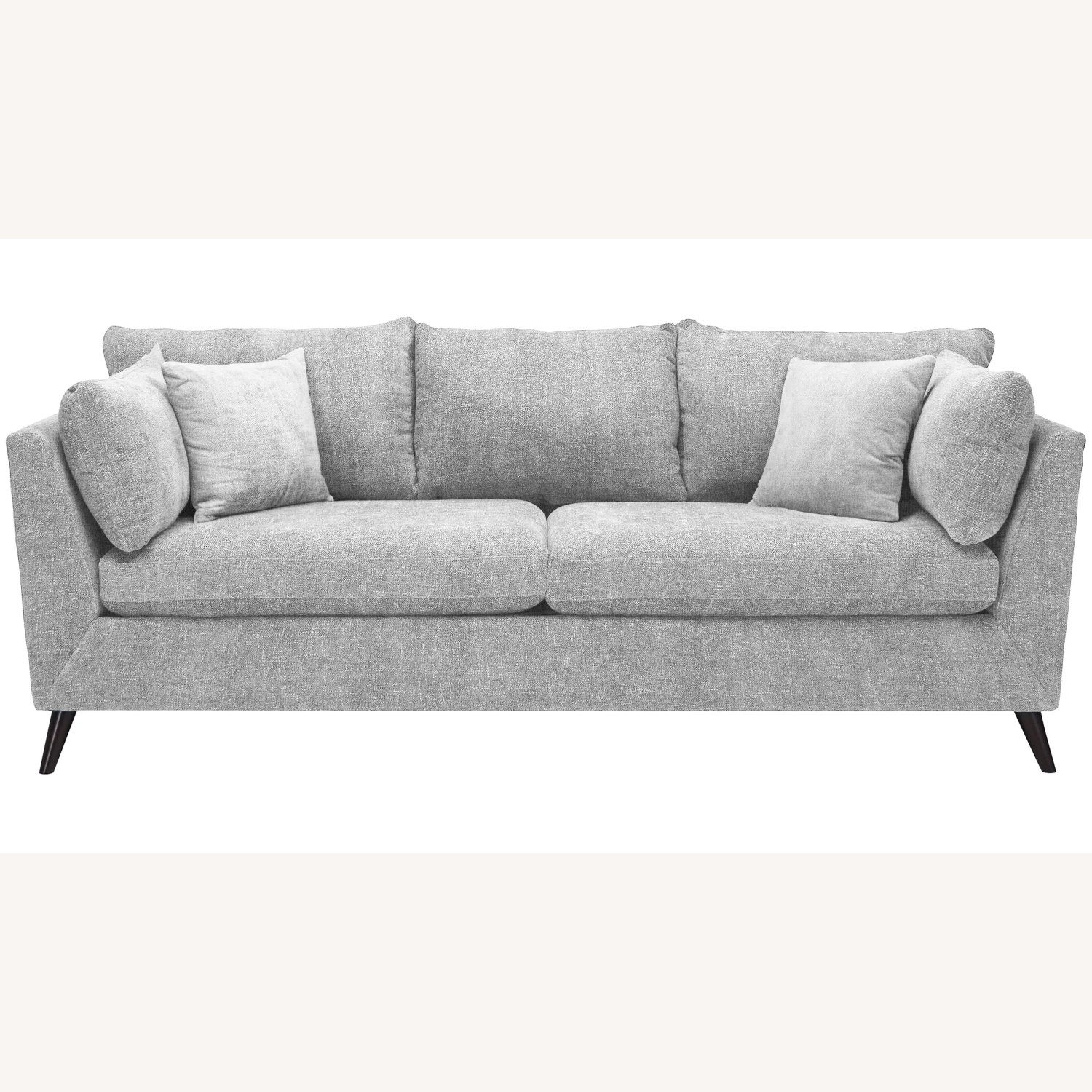 Raymour & Flanigan Light Gray 3+ Seater Sofa - image-4
