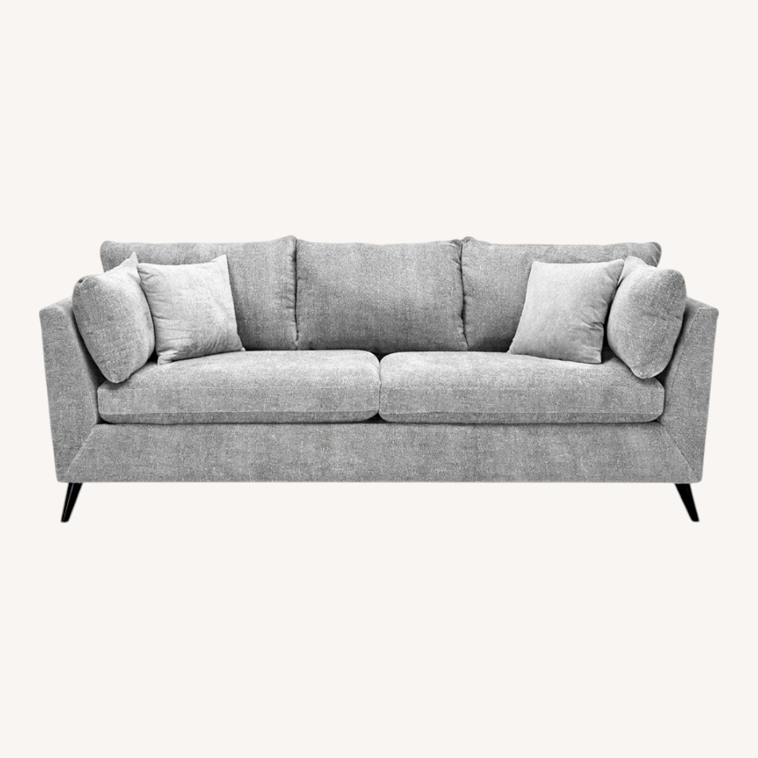 Raymour & Flanigan Light Gray 3+ Seater Sofa - image-0