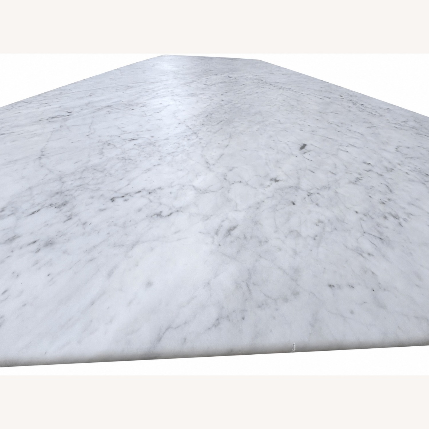 Restoration Hardware Aero Stone Dining Table 120" Carrara Marble - image-8