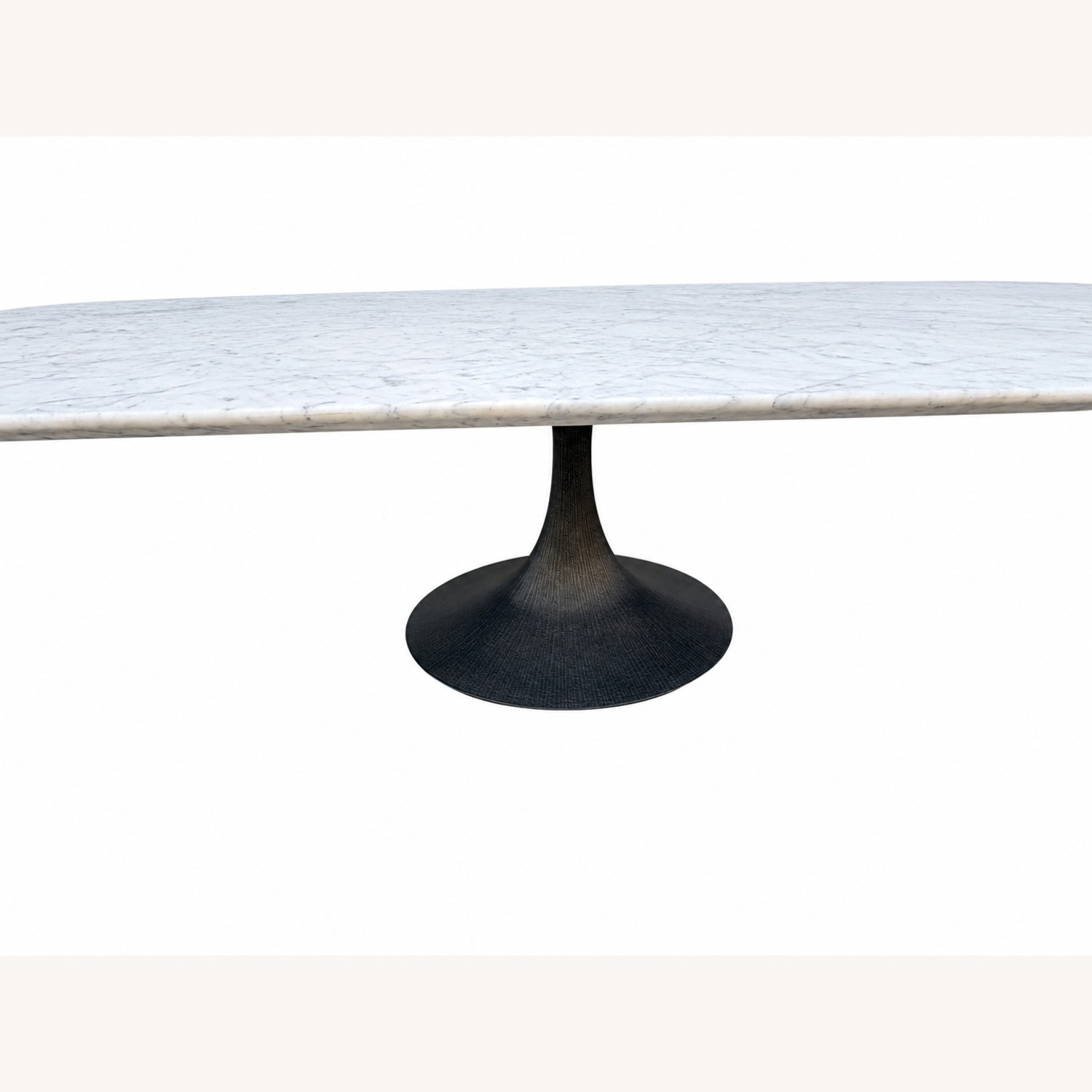 Restoration Hardware Aero Stone Dining Table 120" Carrara Marble - image-13