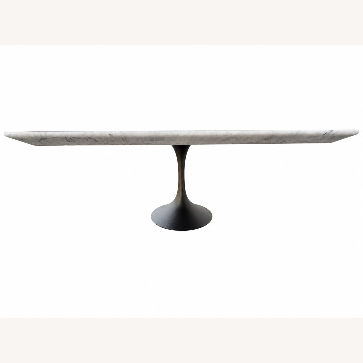 Restoration Hardware Aero Stone Dining Table 120" Carrara Marble - image-32