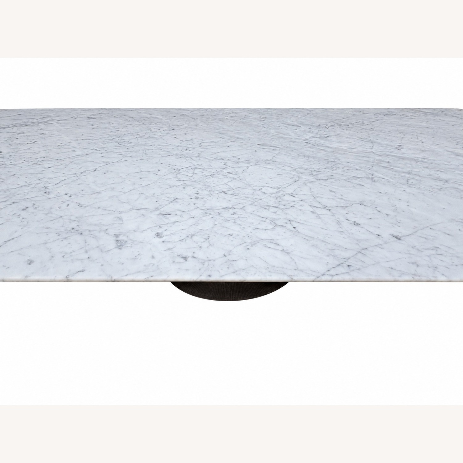 Restoration Hardware Aero Stone Dining Table 120" Carrara Marble - image-11