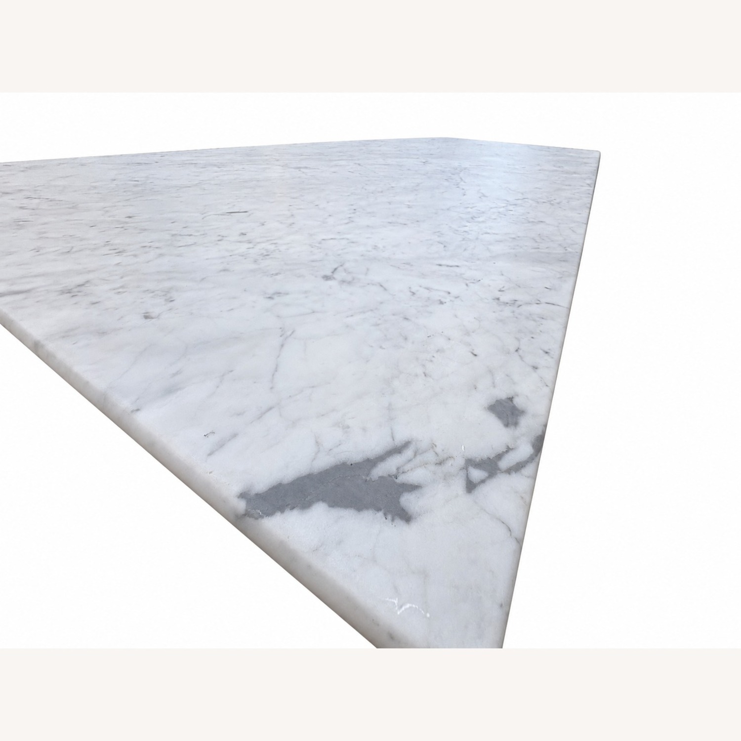 Restoration Hardware Aero Stone Dining Table 120" Carrara Marble - image-35
