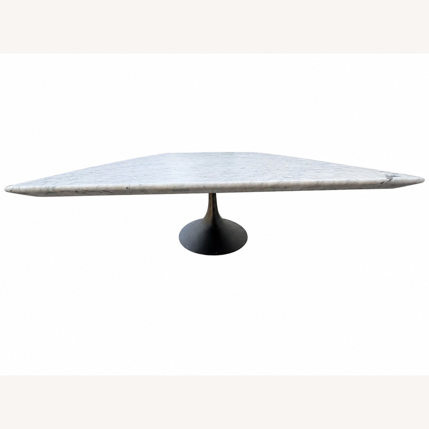 Restoration Hardware Aero Stone Dining Table 120" Carrara Marble - image-30