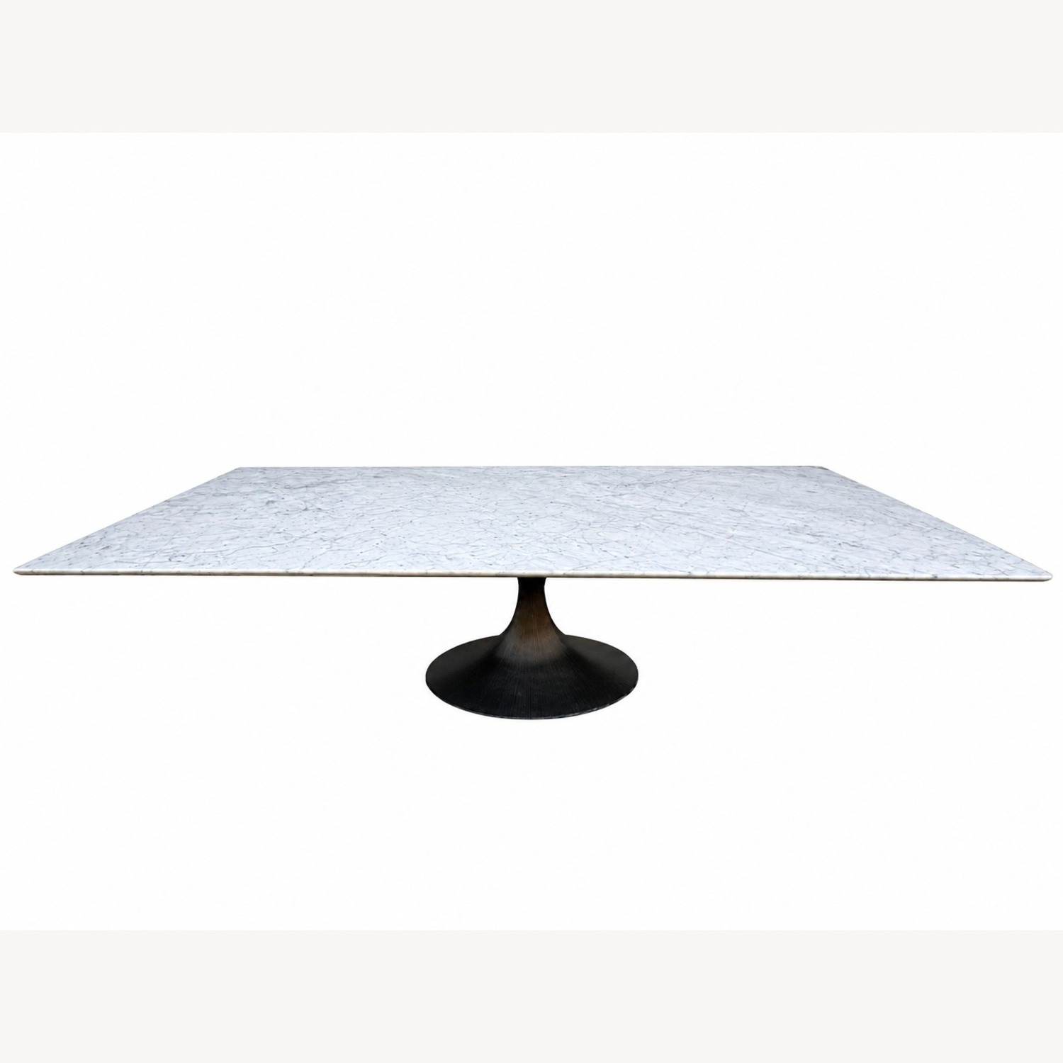 Restoration Hardware Aero Stone Dining Table 120" Carrara Marble - image-2