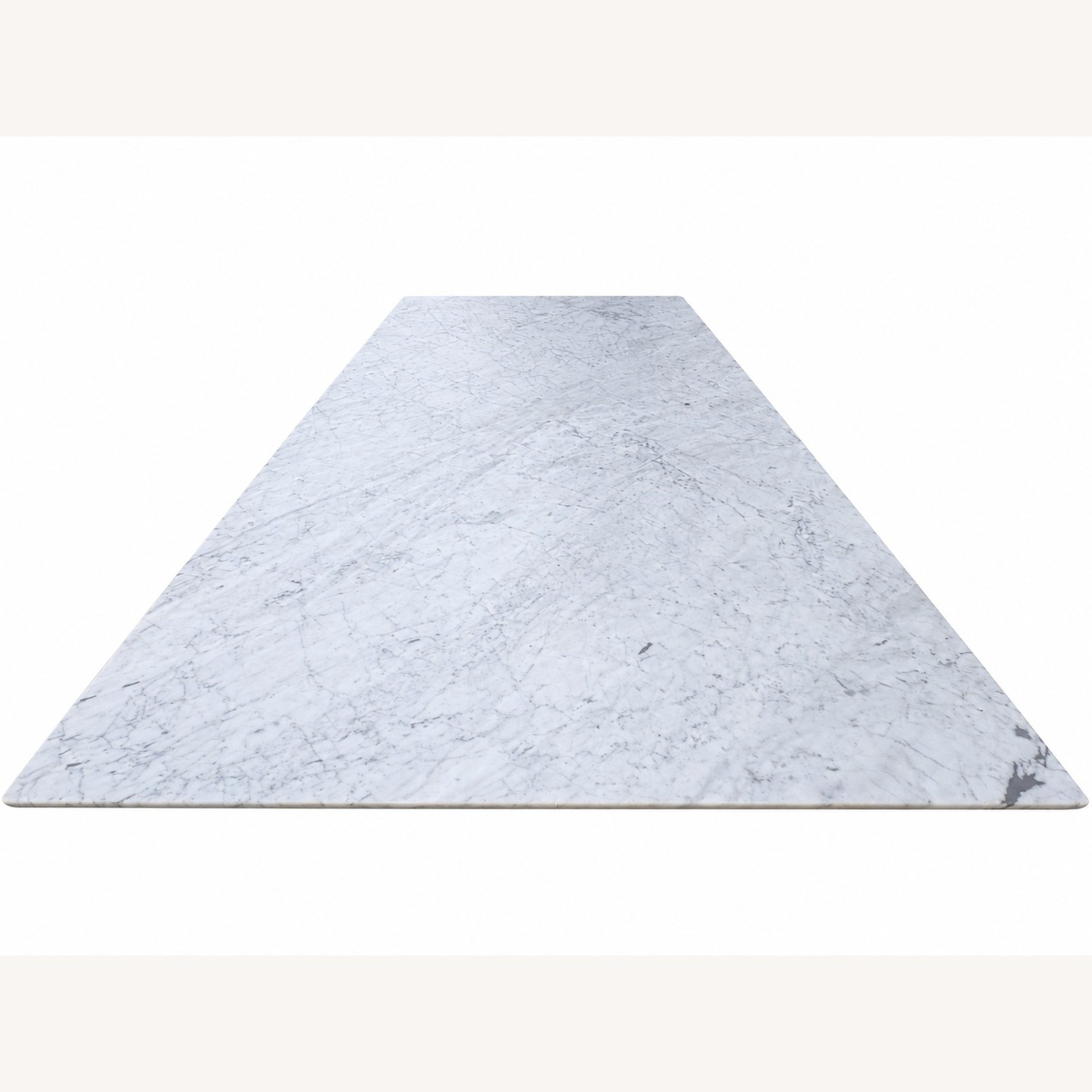 Restoration Hardware Aero Stone Dining Table 120" Carrara Marble - image-29