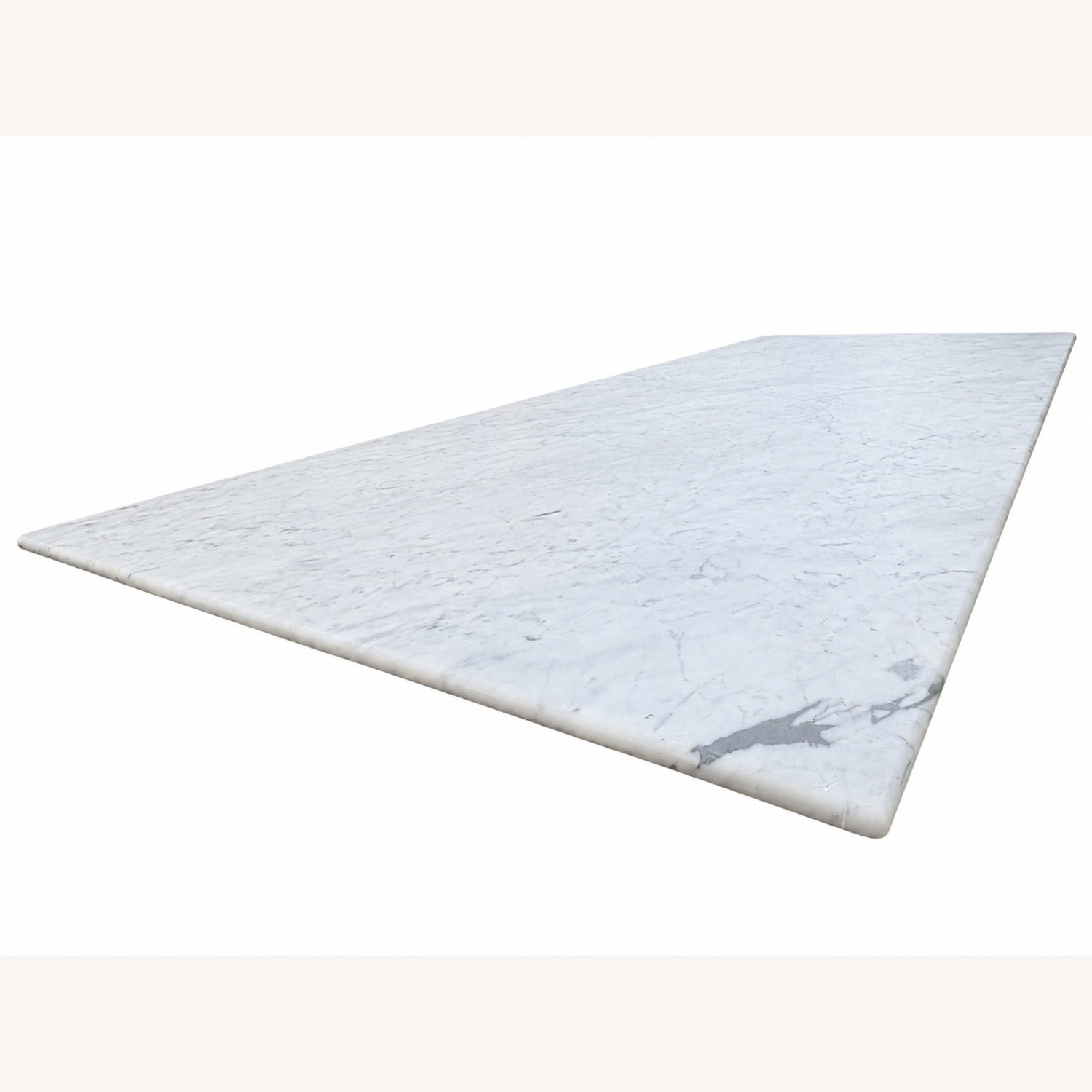 Restoration Hardware Aero Stone Dining Table 120" Carrara Marble - image-31