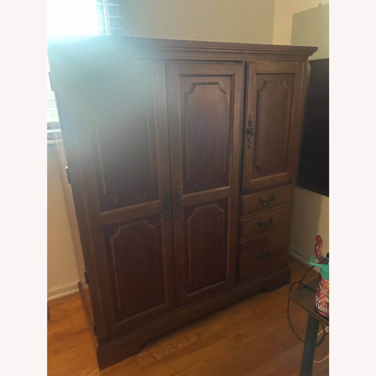 Hooker Furniture Corporation Dark Brown Armoire - image-3