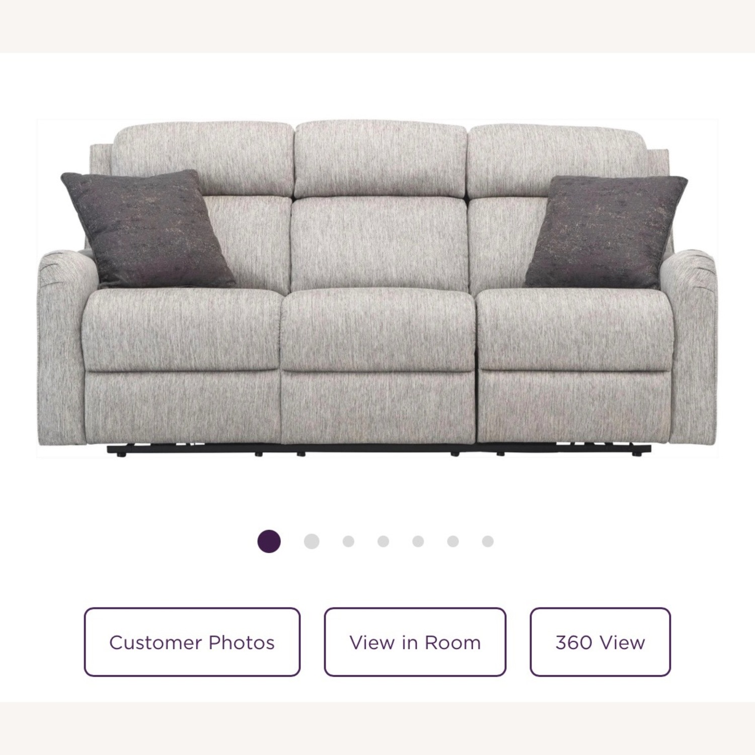 Raymour & Flanigan Waverly Power Recliner - image-3