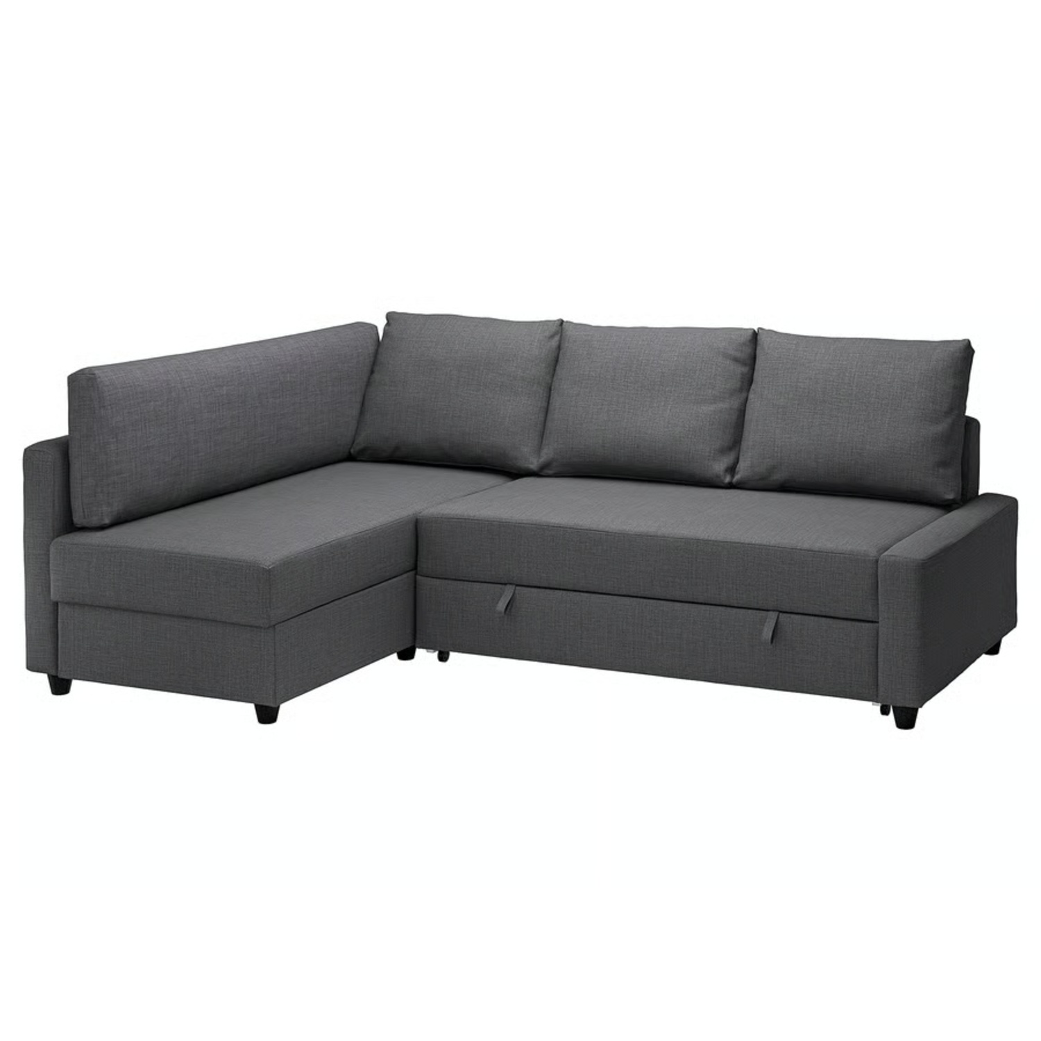 IKEA FRIHETEN Sleeper Sectional Dark Gray - image-4