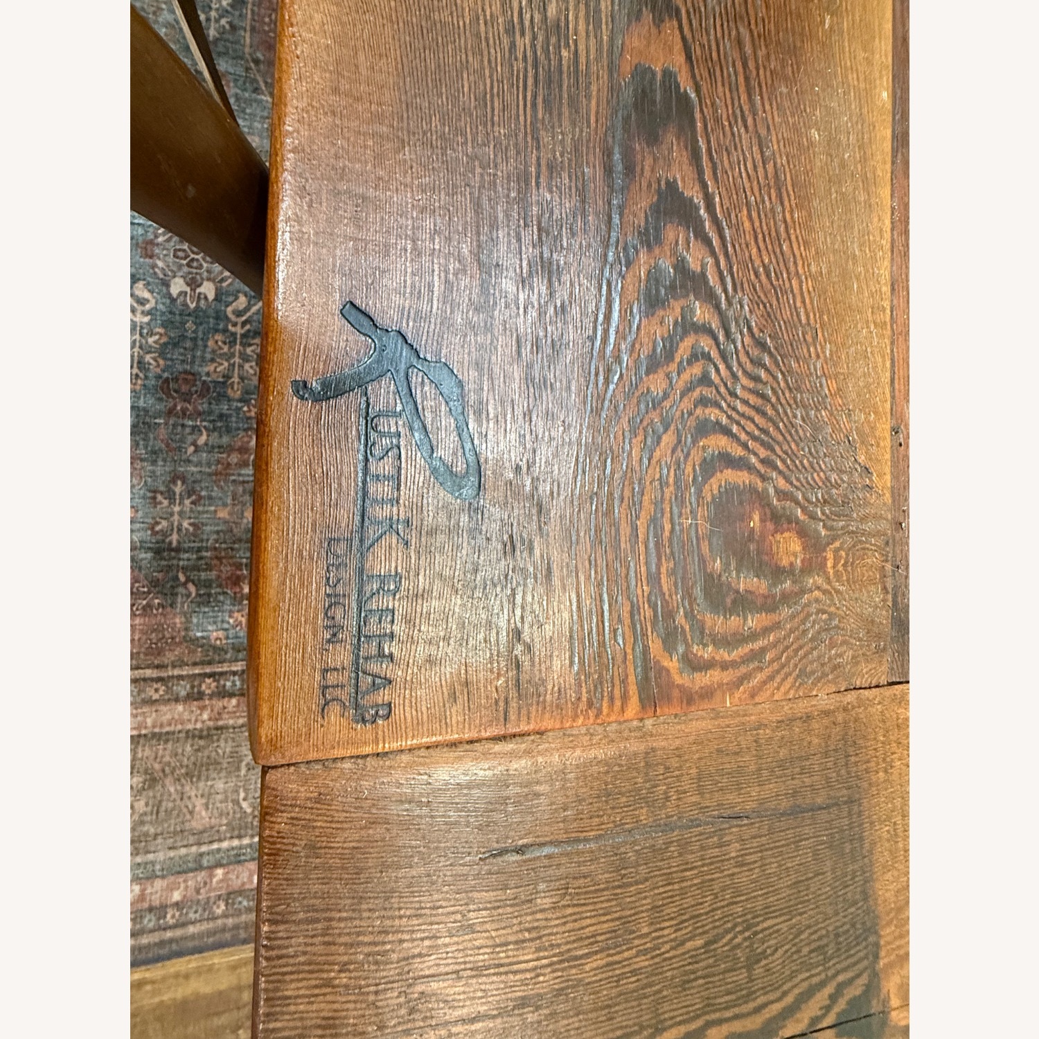 Custom Natural Wood Dining Table - image-4
