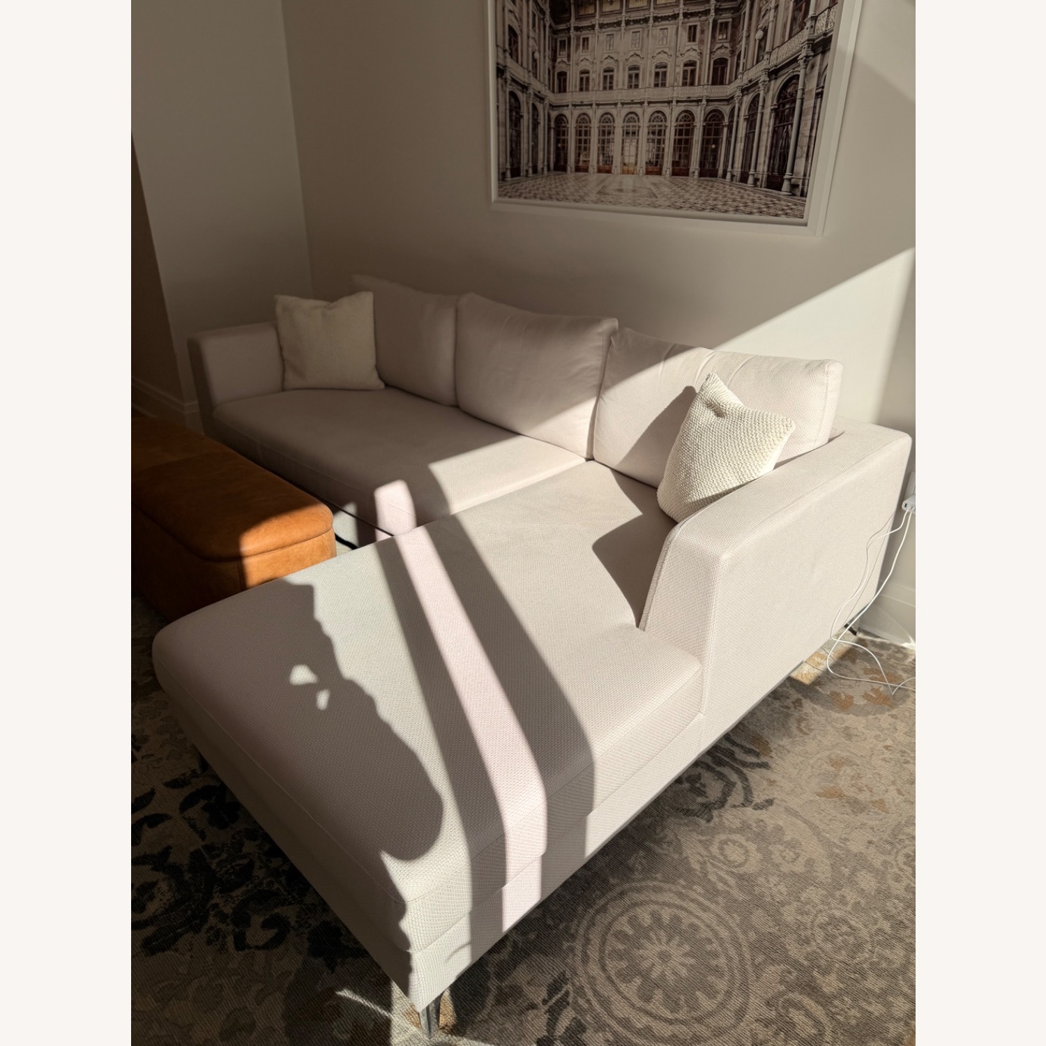 Comfy Beige Sectional - image-2