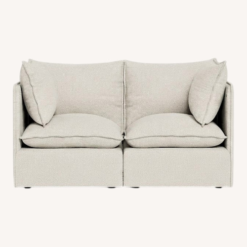 Used Cozey 2 seat XL Sofa with Ottoman for sale on AptDeco