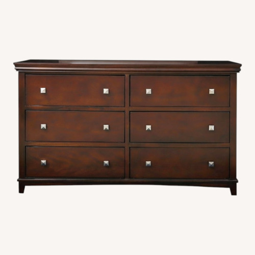 Used Dark Brown Wood Dresser for sale on AptDeco
