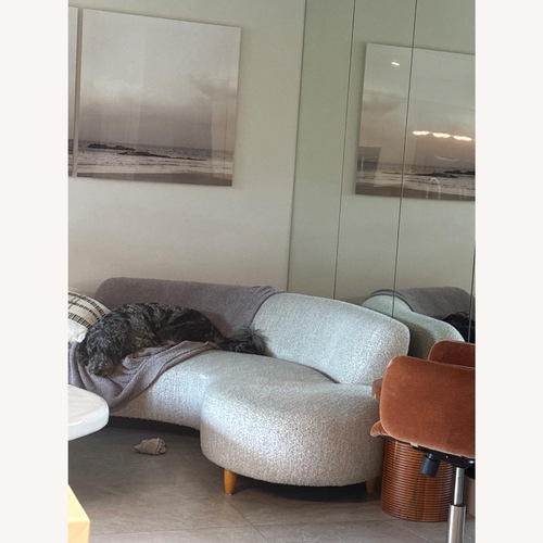 Used Curved Sofa  for sale on AptDeco