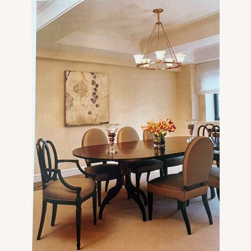 Used Kerry Joyce Lancaster Dining Table & 8 Chairs Set for sale on AptDeco