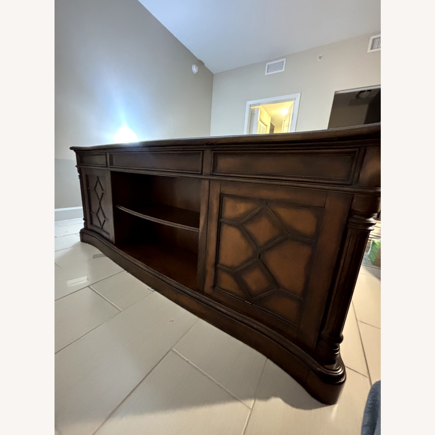  Hooker Furniture Wood Executive Desk - image-2